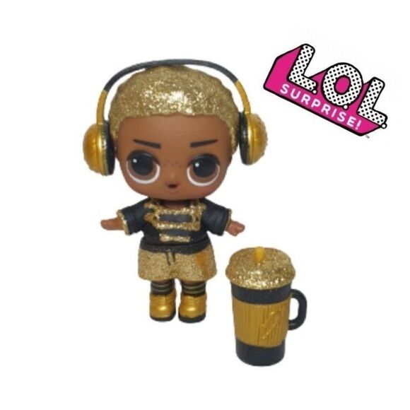LOL Surprise Boys KING BEE RARE Lol Glitter Bling Series Mini 3" Figure Doll Toy - Picture 1 of 5